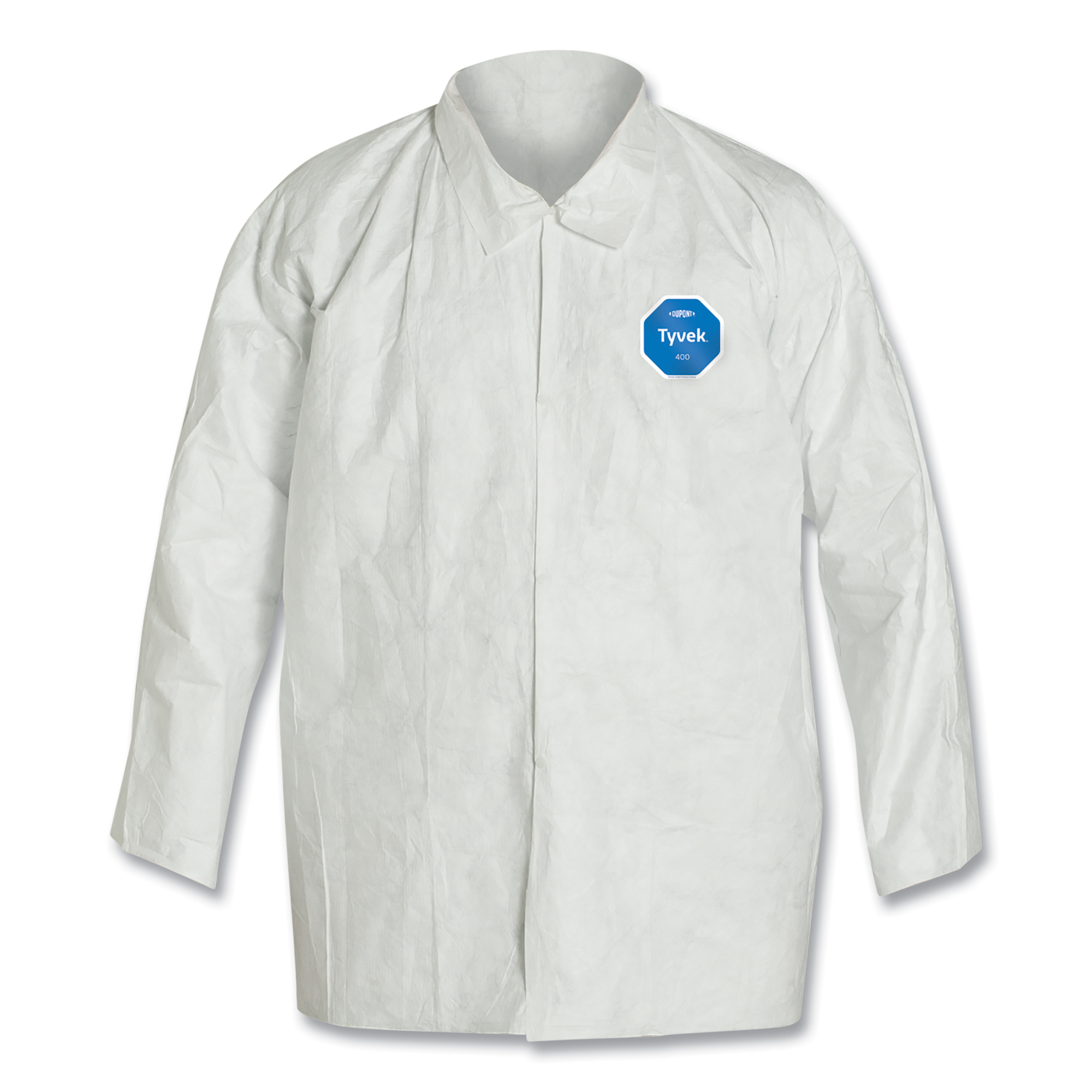 DuPont TY303S Ft Snap Shirt, Collar and Open Wrists - L